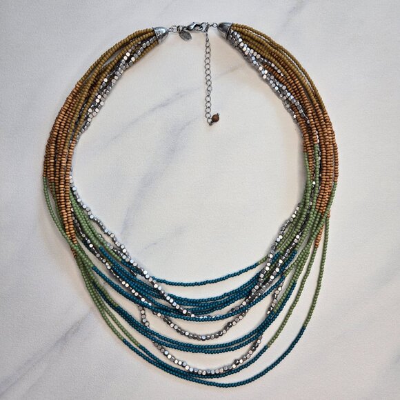 Lia Sophia 'Lake View' Necklace - Picture 1 of 2